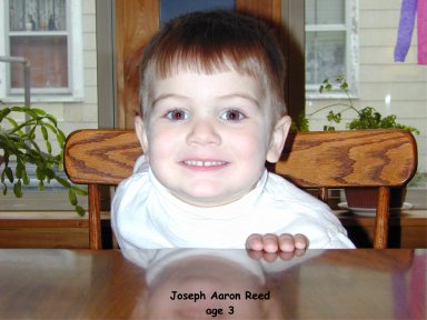 Joseph at age 3 
(Click on Picture to View Full Size)